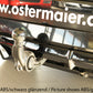 Rieger 00079044 Skoda 3T 3V Superb III Rear Diffuser -  Matte Black