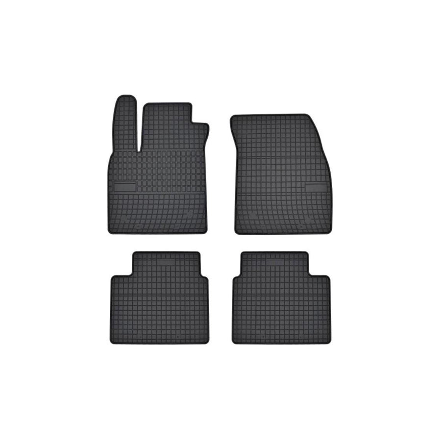FROGUM Tailored 402584 Floor mat set for FORD FOCUS Elastomer, Front and Rear, Quantity: 4, Black, (LHD)