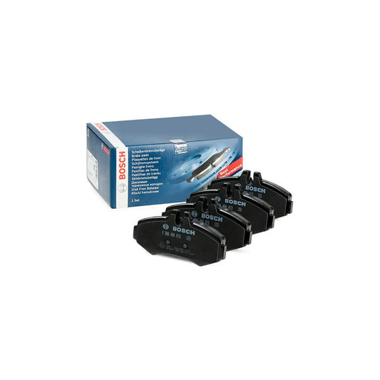 Bosch 0986494013 Brake Pad Set With Anti Squeak Plate With Mounting Manual BP245