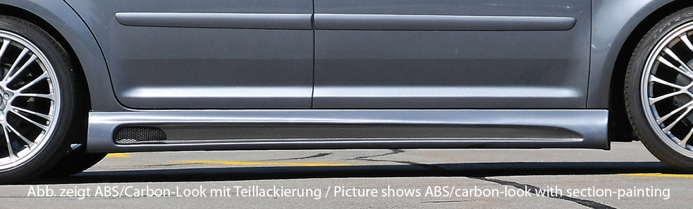 Rieger 00059205 VW 1T Touran Right Side Skirt