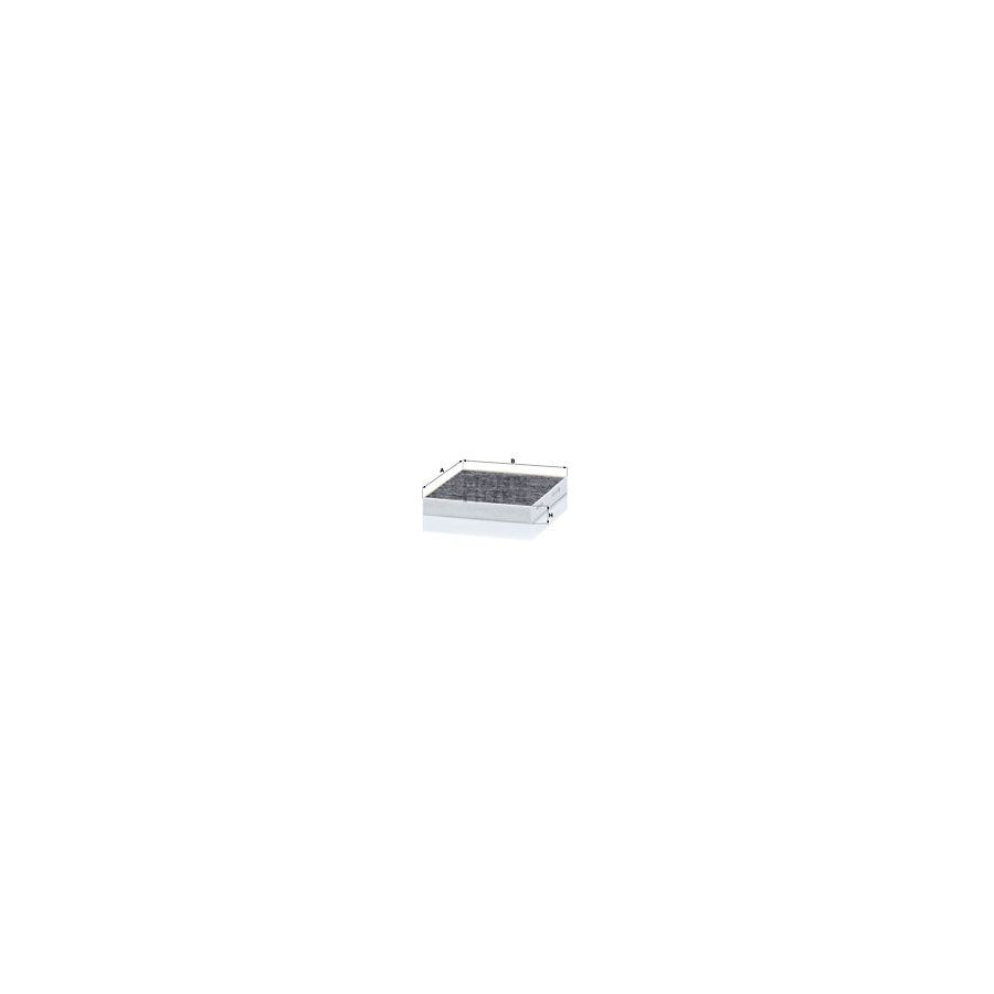 MANN-FILTER CUK 2232/1 Pollen filter Activated Carbon Filter