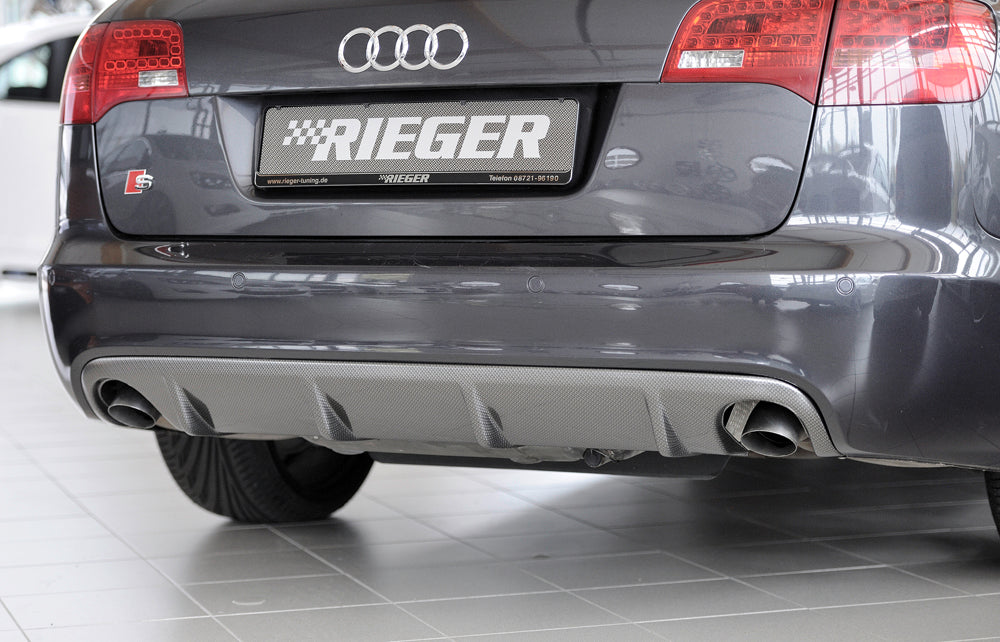 Rieger 00099246 Audi 4F A6 Rear Diffuser