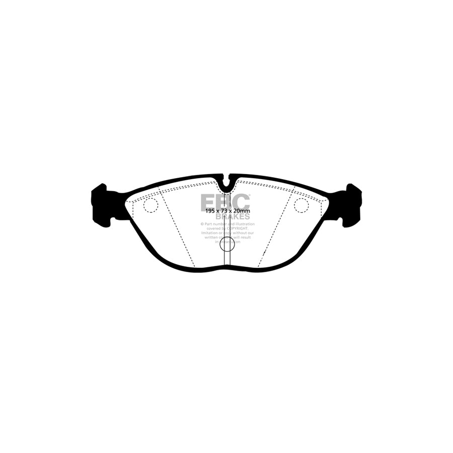 EBC PLK1129 VW Mk4 Yellowstuff Pads and Brake Line Performance Pack - Girling/TRW Caliper 2 | Duco Car Parts UK Car Parts