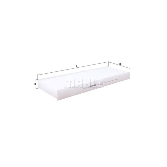 MAHLE ORIGINAL LA 42/1 Pollen filter Particulate Filter