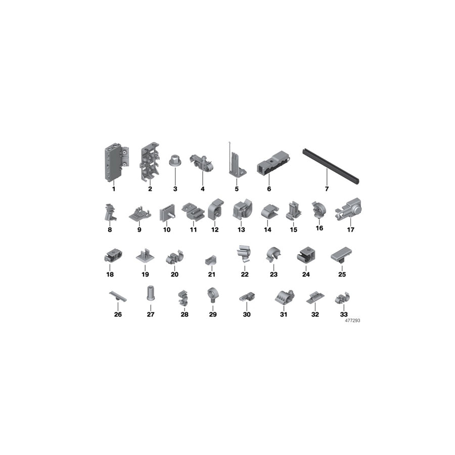 Genuine BMW 16121184919 E65 F30 F32 Pipe Clip (Inc. 118d, 316i & 420d) | Duco Car Parts UK Car Parts