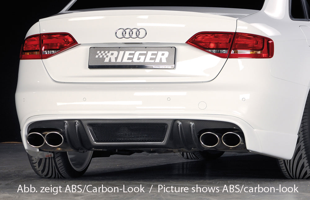Rieger 00055512 Audi B8 B81 Rear Diffuser (A4 & S4)