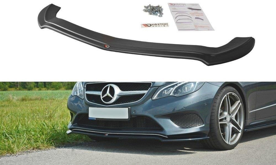 Maxton Design ME-E-212F-C-FD1T Front Splitter V.1 Mercedes Benz E-Class W212 | Duco Car Parts UK Car Parts