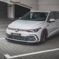 Maxton Design Volkswagen Golf GTI / R-Line MK8 Front Splitter + Flaps V.2