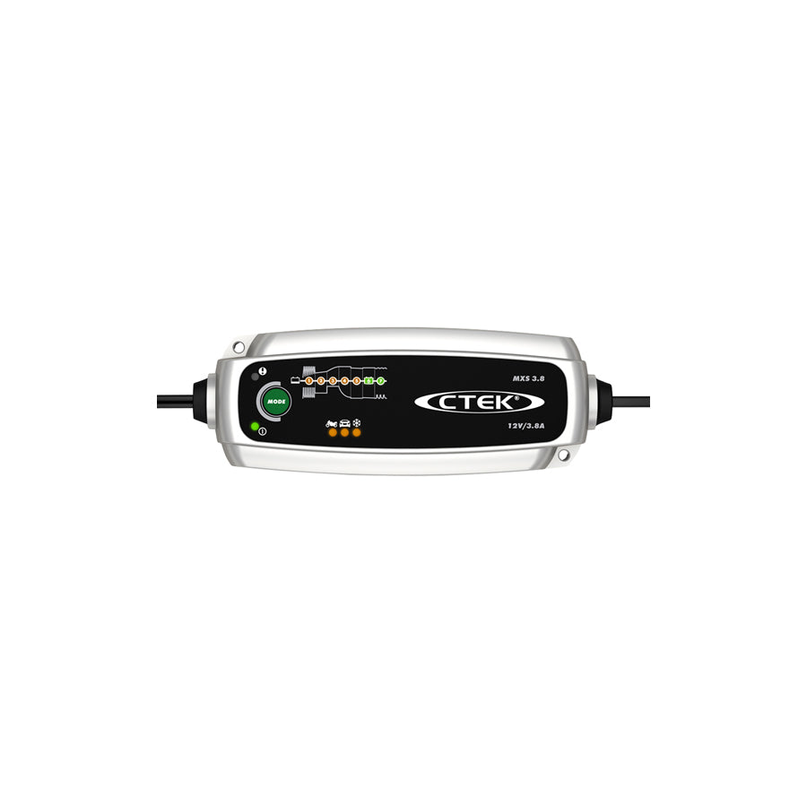 CTEK MXS , 3.8 56-309 Battery Charger with jump starter, 3.8A, 12V, 14.4, 14.7V