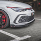 Maxton Design Volkswagen Golf GTI / R-Line MK8 Front Splitter + Flaps V.2