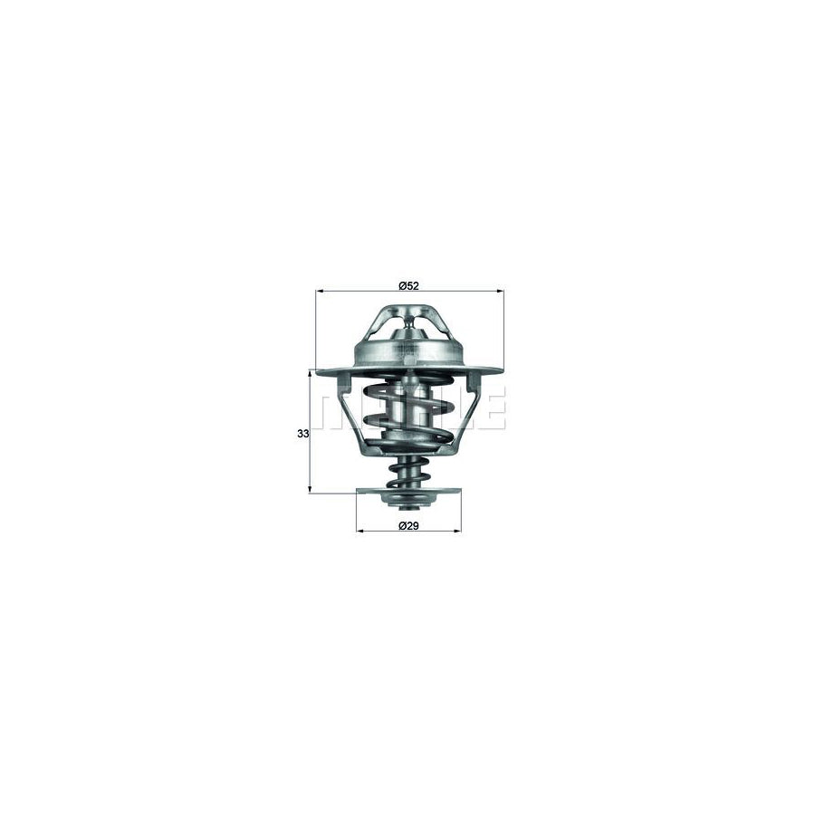 MAHLE ORIGINAL TX 77 88D Engine thermostat Opening Temperature: 88°C, with seal