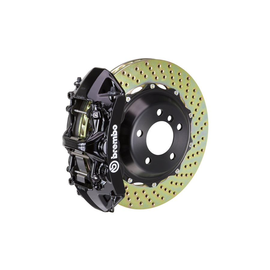 Brembo 1M1.9049A Ford Focus Front GT 6-Pistons Drilled 2-piece Big Brake Kit 380x32mm