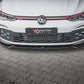 Maxton Design Volkswagen Golf GTI / R-Line MK8 Front Splitter + Flaps V.2