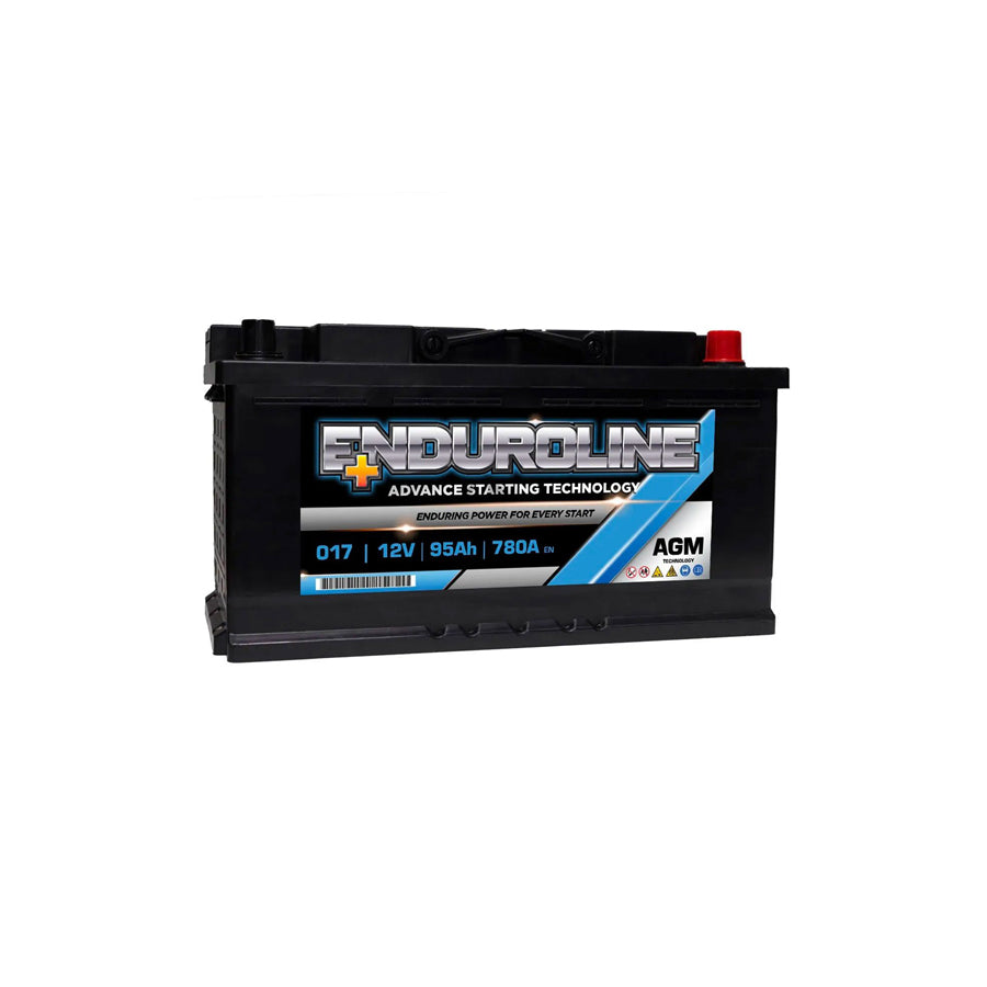 Enduroline 017 AGM Start Stop Car Battery 95Ah