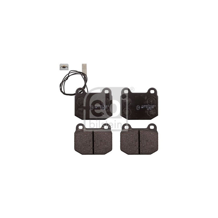 Febi Bilstein 116007 Brake Pad Set For Alfa Romeo Rz Convertible Front Axle Incl Wear Warning Contact
