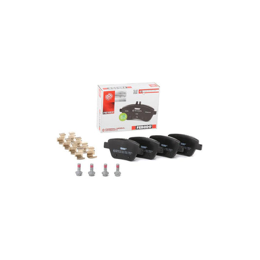 Ferodo Premier Eco Friction Fdb4316 Brake Pad Set Not Prepared For Wear Indicator With Accessories