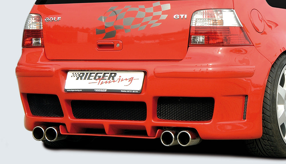 Rieger 00059062 VW Mk4 Golf Rear Bumper
