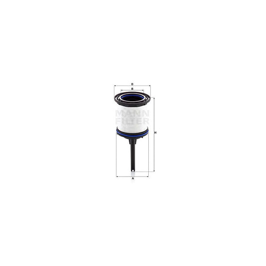 MANN-FILTER PU 7008 z KIT Fuel filter Filter Insert, with seal