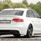 Rieger 00055512 Audi B8 B81 Rear Diffuser for Twin Tailpipe Left & Right (A4 & S4)