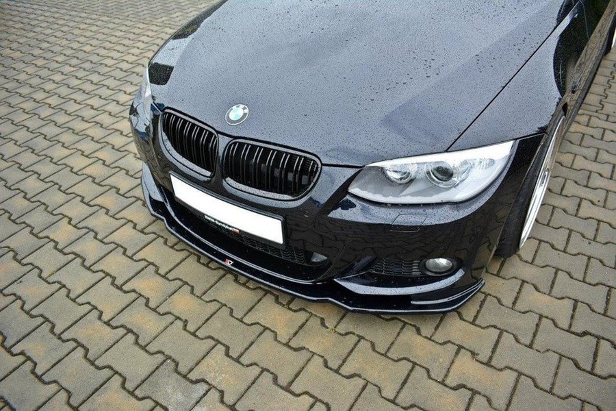 Maxton Design BM-3-92F-MPACK-FD2T Front Splitter V.2 BMW Series 3 E92 M-Pack (Facelift) | Duco Car Parts UK Car Parts