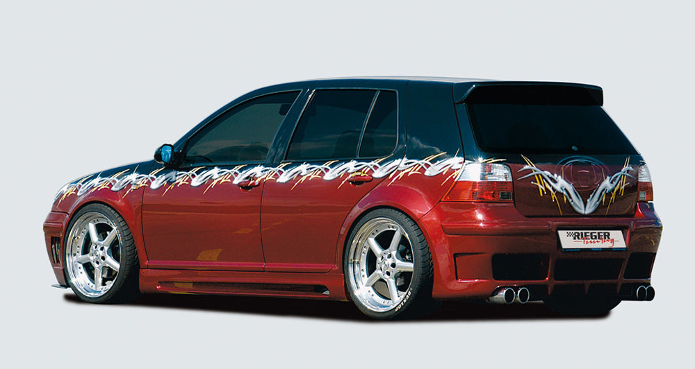 Rieger 00059062 VW Mk4 Golf Rear Bumper