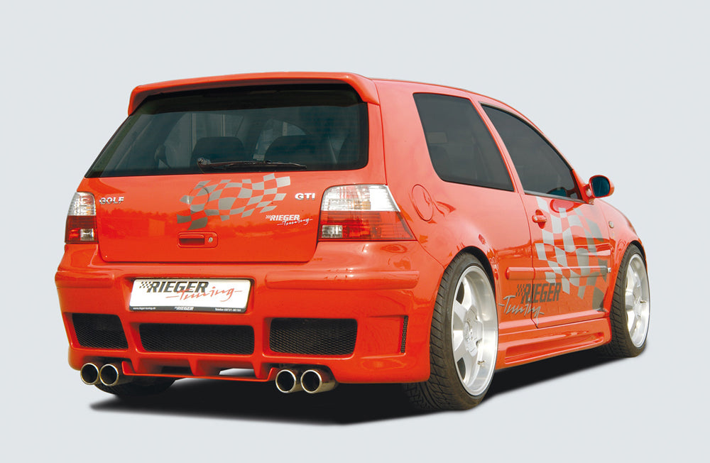 Rieger 00059062 VW Mk4 Golf Rear Bumper
