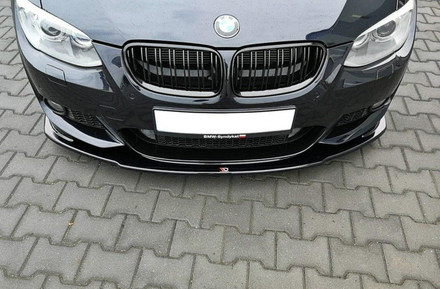Maxton Design BMW Series 3 E92 M-Pack (Facelift) Front Splitter V.1