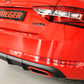 Rieger 00079044 Skoda 3T 3V Superb III Rear Diffuser -  Matte Black