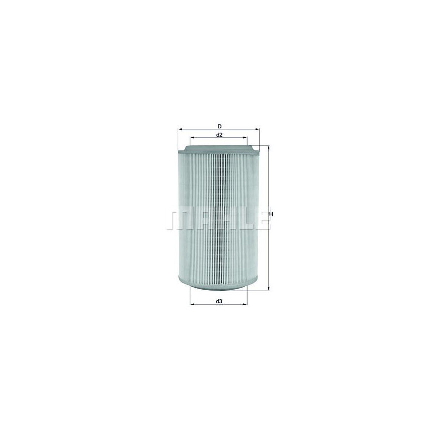 MAHLE ORIGINAL LX 913 Air Filter Filter Insert