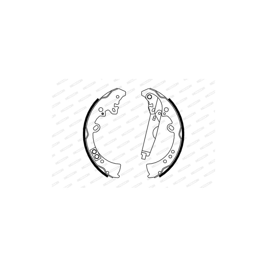 FERODO PREMIER FSB4010 Brake Shoe Set