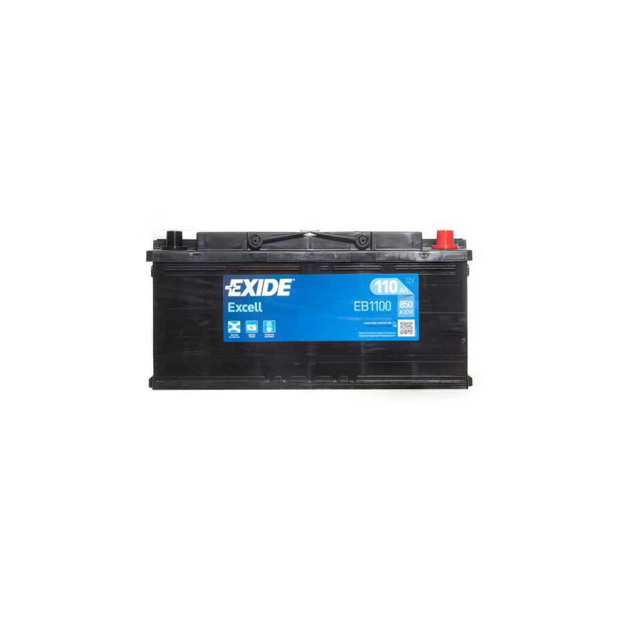 Exide Excell 020 EB1100 W020SE Car Battery (110Ah) - 3 Year Guarantee