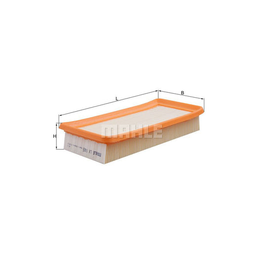 MAHLE ORIGINAL LX 1465 Air Filter for HYUNDAI Getz (TB) Filter Insert