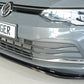 Rieger 00088203 VW Mk8 Golf Front Splitter - Glossy Black