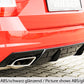 Rieger 00099257 Skoda 5E Octavia RS Rear Diffuser - Carbon-Look