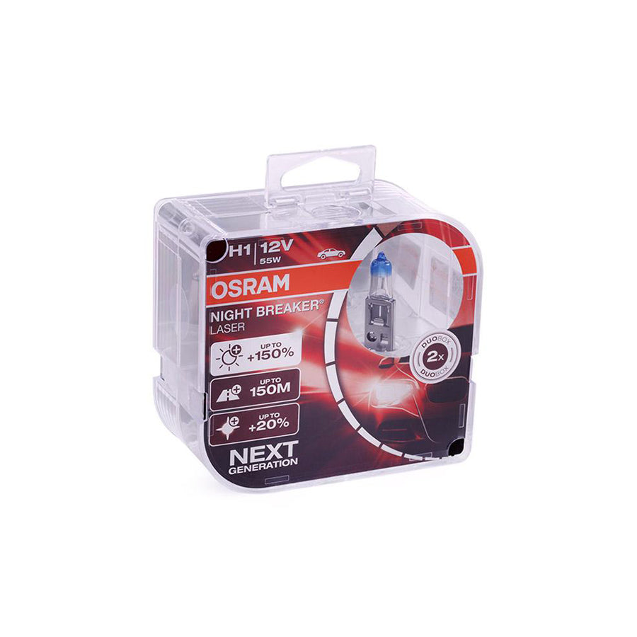 OSRAM 64150NL-HCB Bulb, spotlight H1 12V 55W P14,5s 4200K Halogen