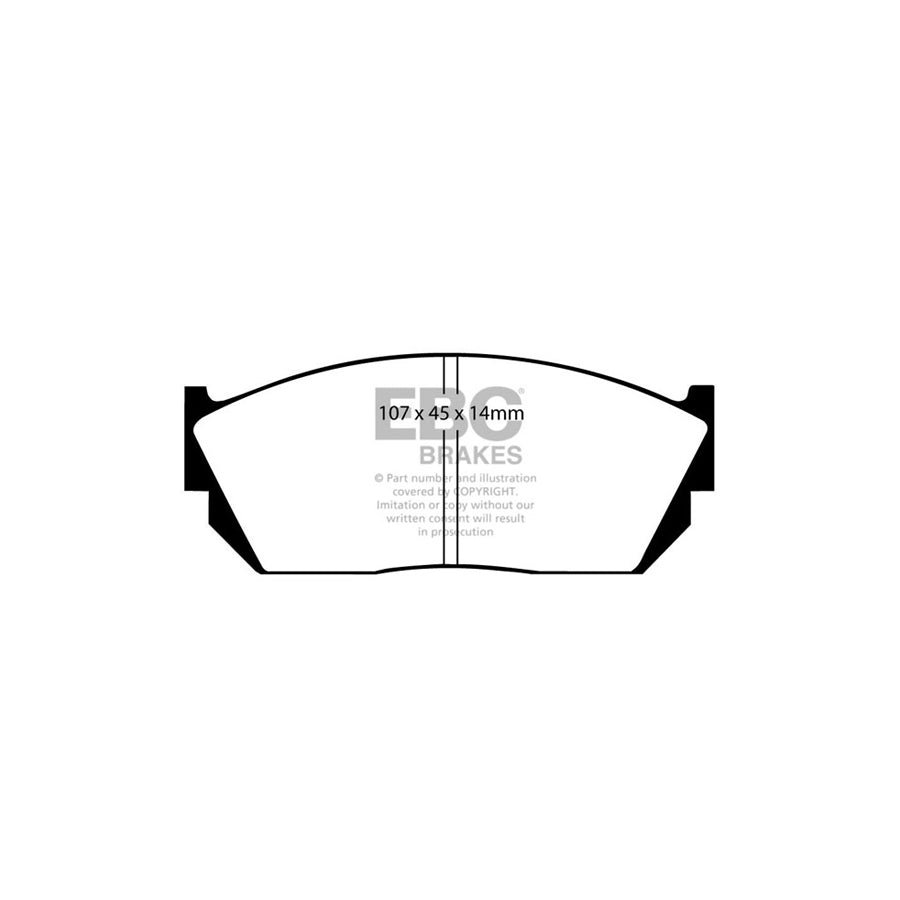 EBC DP432 Honda Ultimax Front Brake Pads 2 | Duco Car Parts UK Car Parts