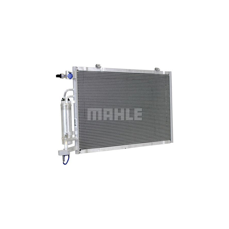 MAHLE ORIGINAL AC 8 000P Air conditioning condenser with dryer, with pressure switch, with studs