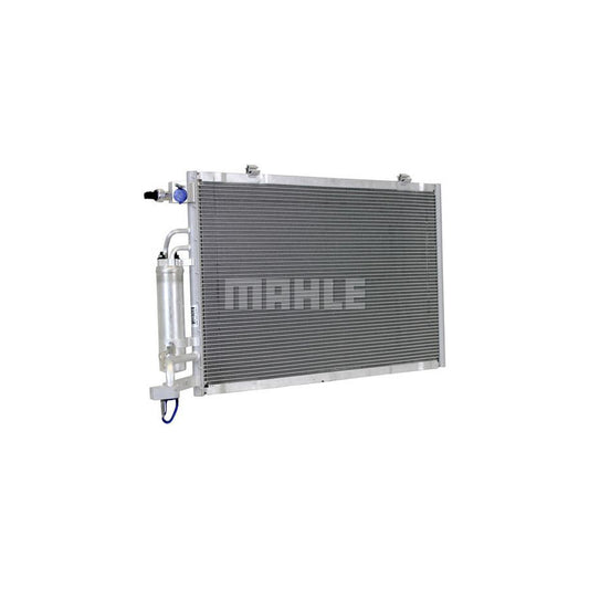 MAHLE ORIGINAL AC 8 000P Air conditioning condenser with dryer, with pressure switch, with studs