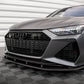 MAXTON DESIGN CF-AU-RS6-C8-FD1-245-P CARBON FIBER FRONT SPLITTER AUDI RS6 C8 / RS7 C8 | ML Performance