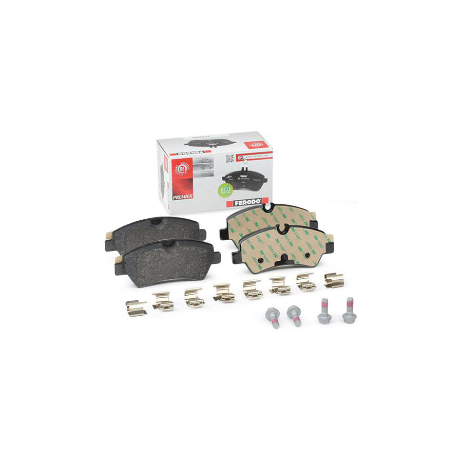 Ferodo Premier Eco Friction Fvr4398 Brake Pad Set Prepared For Wear Indicator With Accessories