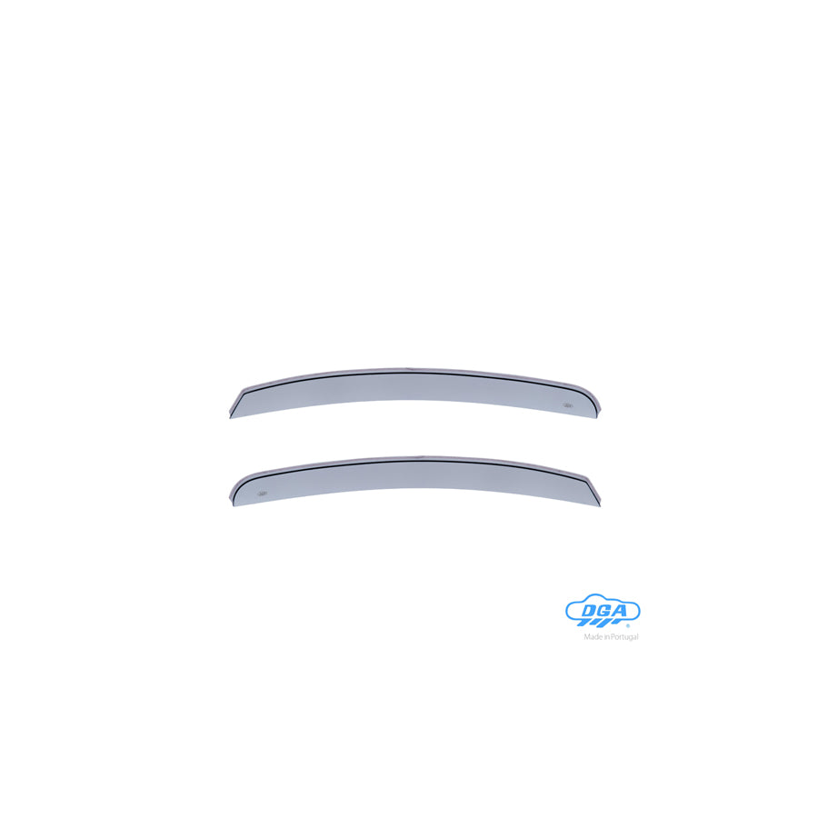 DGA 06017 Wind deflectors for CITRO?N C3 I Hatchback (FC, FN) Arrow direction, Front, inner