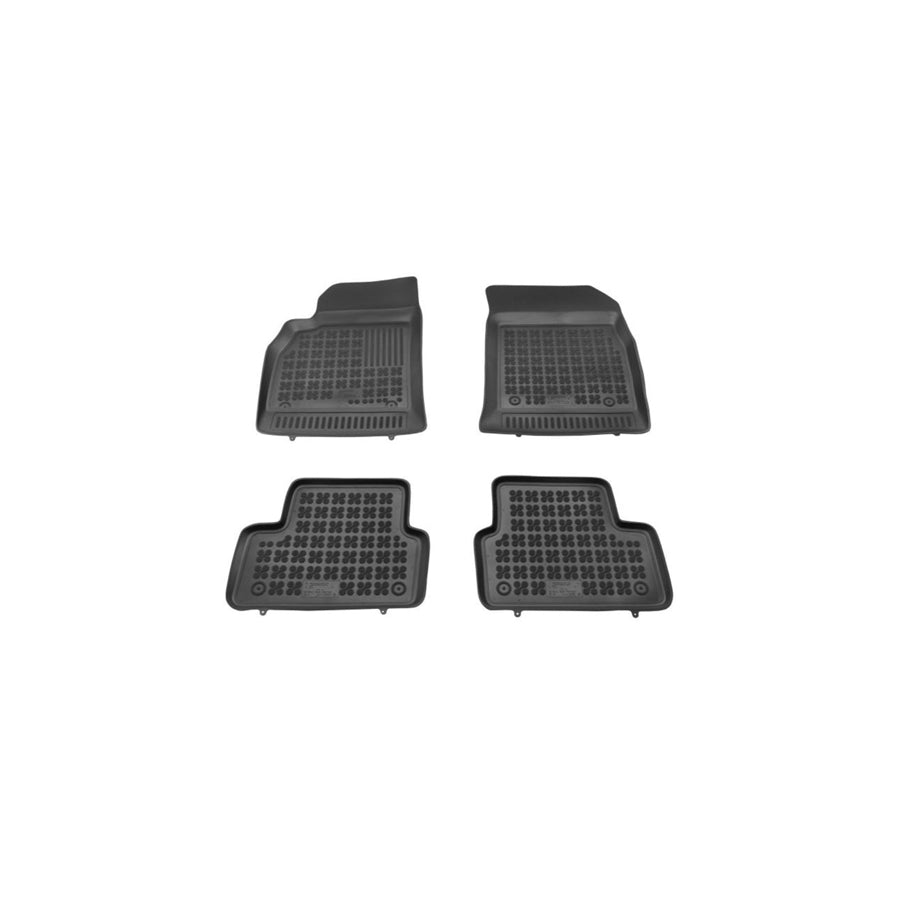 REZAW PLAST 202103 Floor mat set for CHEVROLET Cruze Saloon (J300) Elastomer, Front and Rear, Quantity: 4, Black