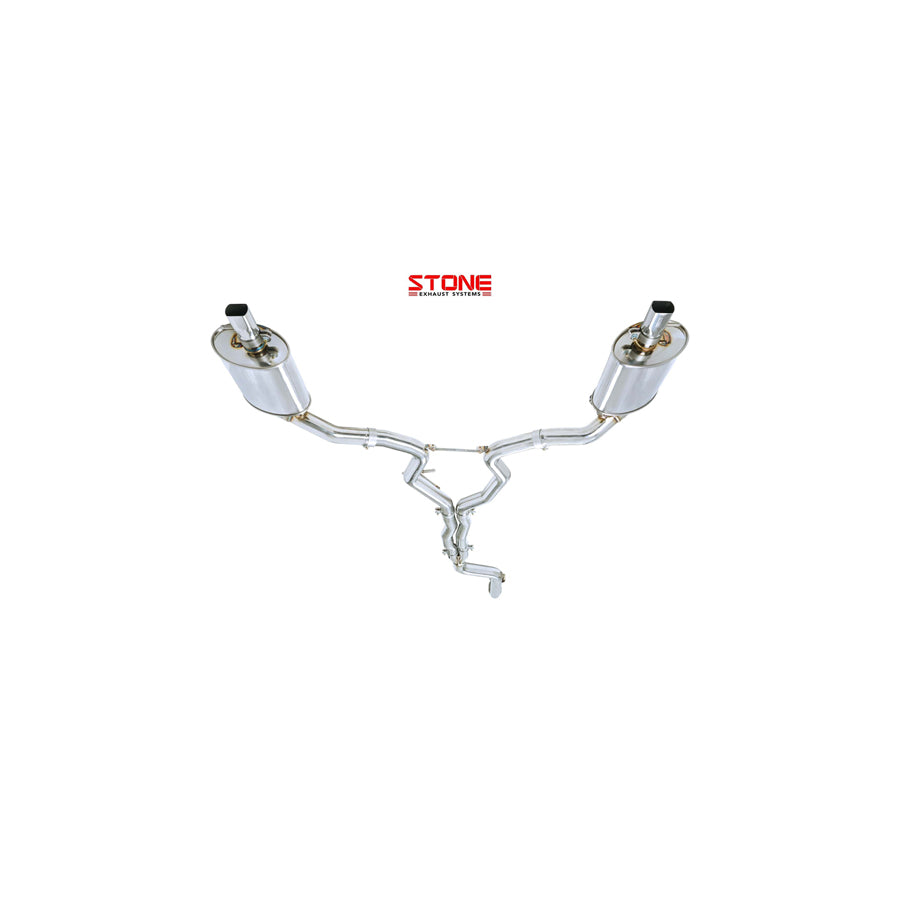 Stone Exhaust Mercedes-Benz M256 W213 E53 AMG Cat-Back Valvetronic Exhaust System