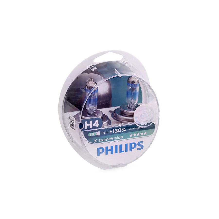 PHILIPS X-tremeVision 12342XV+S2 Bulb, spotlight H4 12V 60/55W P43t-38 3500K Halogen