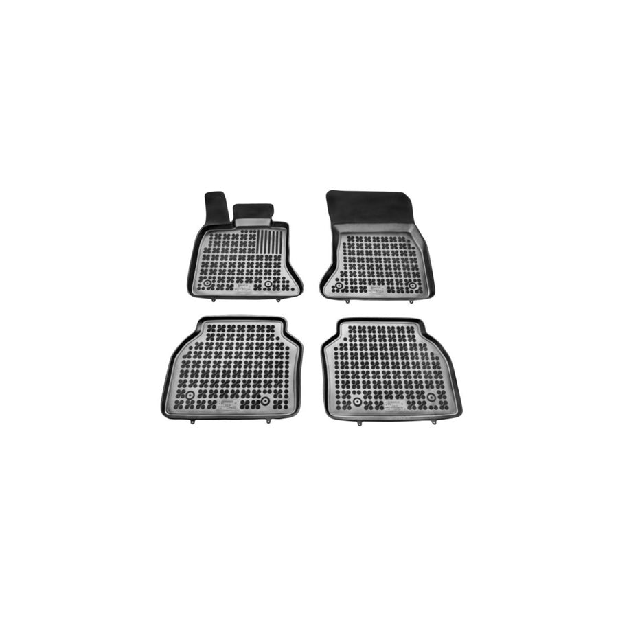 REZAW PLAST 200711 Floor mat set for BMW 5 GT (F07) Elastomer, Front and Rear, Quantity: 4, Black