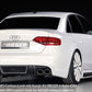 Rieger 00055515 Audi B8 B81 A4 Rear Diffuser for Tailpipe Left -  Matte Black