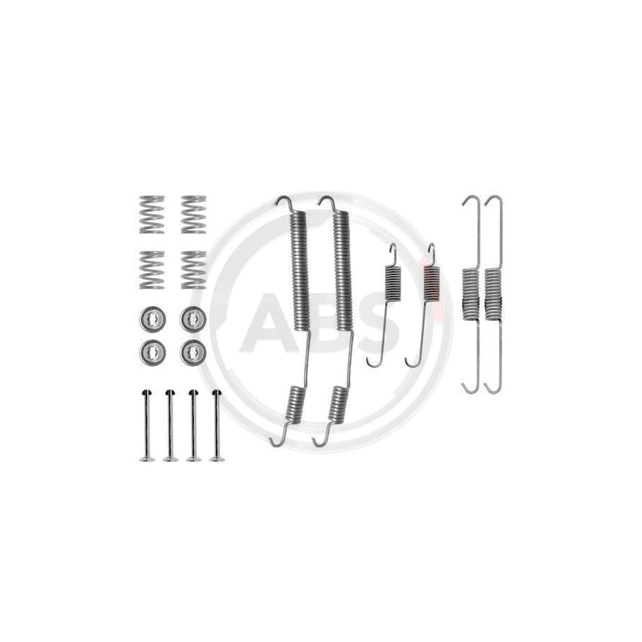 A.B.S. 0753Q Accessory Kit, Brake Shoes | Duco Car Parts UK Car Parts