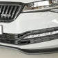 Rieger 00079047 Skoda 3T 3V Superb III Front Splitter -  Matte Black
