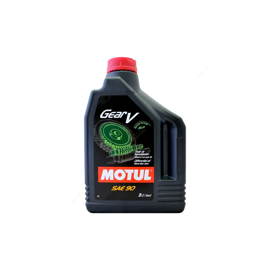 Motul Gear V SAE 90 Castor Based Transmission & Differential Fluid 2l