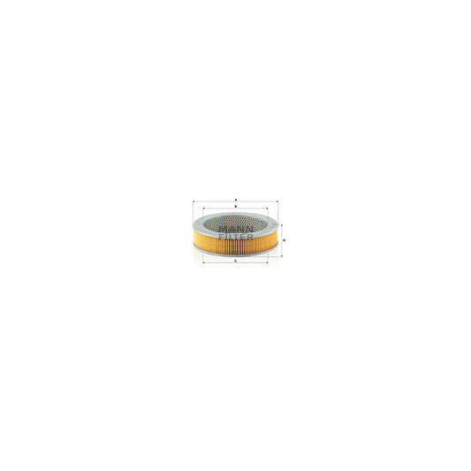 MANN-FILTER C 2339 Air Filter Filter Insert